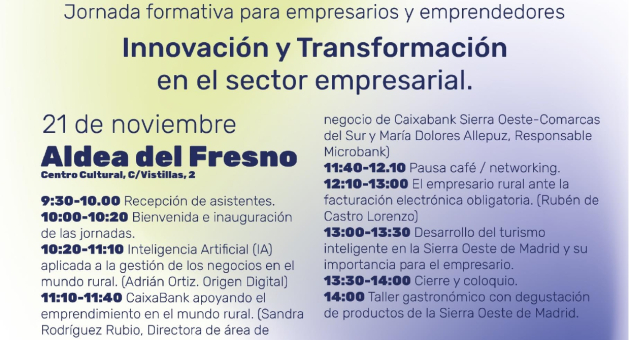 Tierra de Oportunidades 2025. Jornada formativa para empresarios y emprendedores